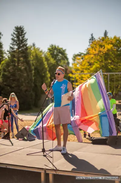 A photo from the 2023 Pride Run and Walk