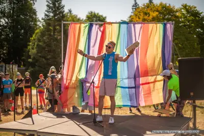 A photo from the 2023 Pride Run and Walk