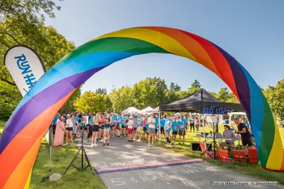 A photo from the 2023 Pride Run and Walk