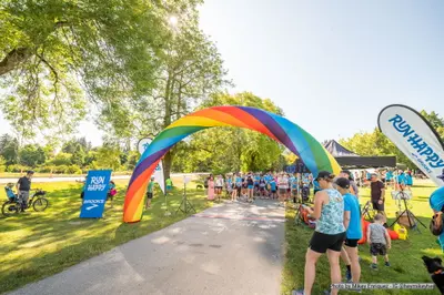 A photo from the 2023 Pride Run and Walk