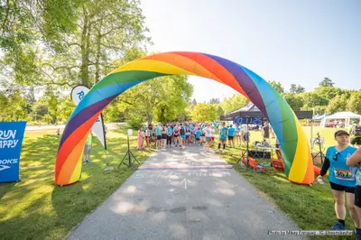 A photo from the 2023 Pride Run and Walk