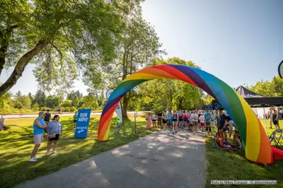 A photo from the 2023 Pride Run and Walk