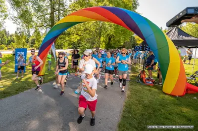 A photo from the 2023 Pride Run and Walk