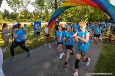 A photo from the 2023 Pride Run and Walk