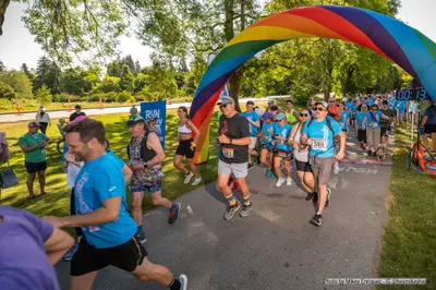 A photo from the 2023 Pride Run and Walk