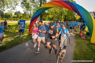 A photo from the 2023 Pride Run and Walk