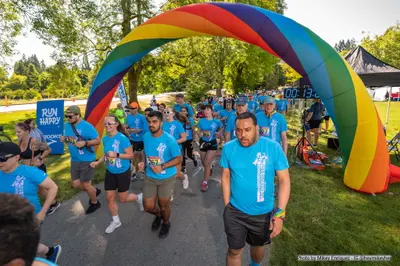 A photo from the 2023 Pride Run and Walk