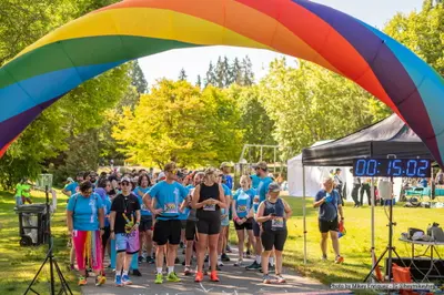 A photo from the 2023 Pride Run and Walk