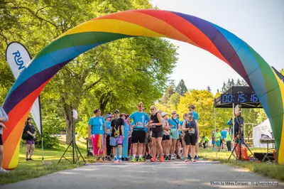 A photo from the 2023 Pride Run and Walk