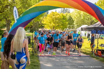 A photo from the 2023 Pride Run and Walk