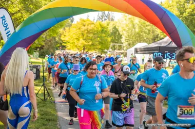 A photo from the 2023 Pride Run and Walk