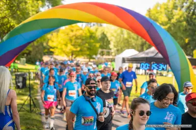 A photo from the 2023 Pride Run and Walk