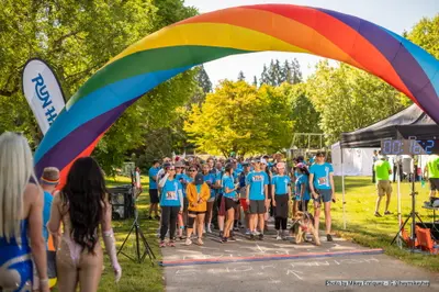 A photo from the 2023 Pride Run and Walk