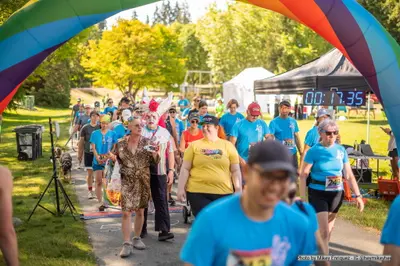 A photo from the 2023 Pride Run and Walk