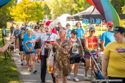 A photo from the 2023 Pride Run and Walk