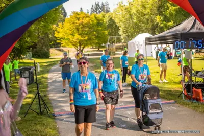 A photo from the 2023 Pride Run and Walk