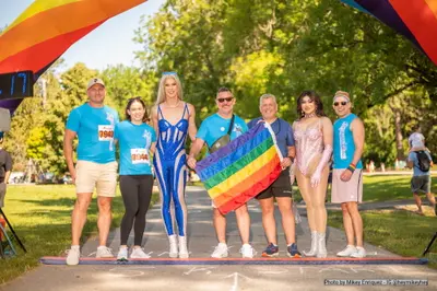 A photo from the 2023 Pride Run and Walk