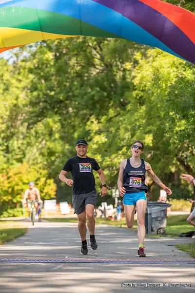 A photo from the 2023 Pride Run and Walk