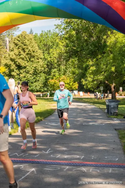 A photo from the 2023 Pride Run and Walk