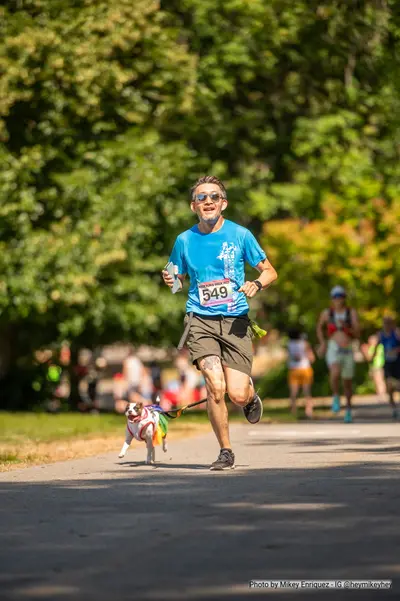 A photo from the 2023 Pride Run and Walk