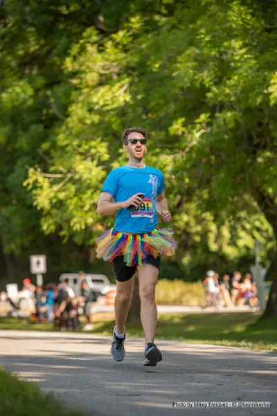 A photo from the 2023 Pride Run and Walk