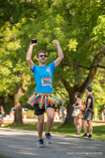 A photo from the 2023 Pride Run and Walk