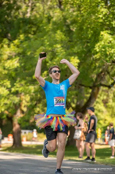 A photo from the 2023 Pride Run and Walk