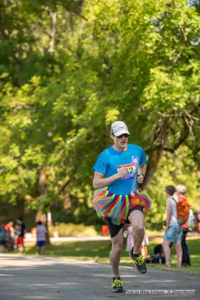 A photo from the 2023 Pride Run and Walk