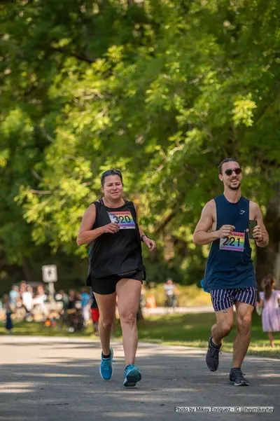 A photo from the 2023 Pride Run and Walk