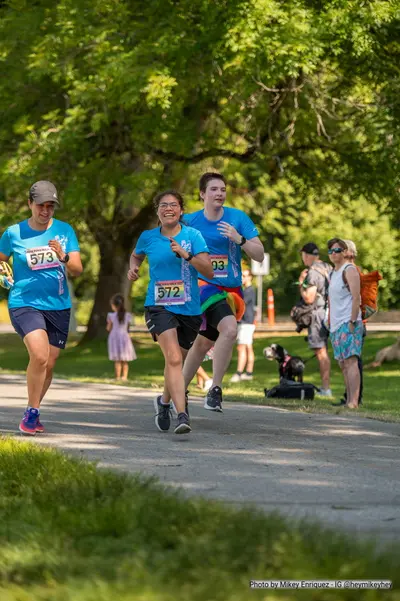 A photo from the 2023 Pride Run and Walk