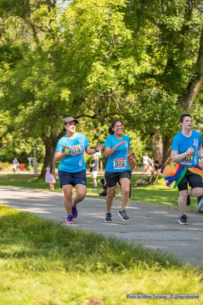 A photo from the 2023 Pride Run and Walk