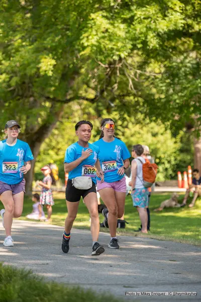 A photo from the 2023 Pride Run and Walk