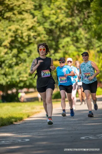 A photo from the 2023 Pride Run and Walk