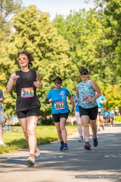 A photo from the 2023 Pride Run and Walk