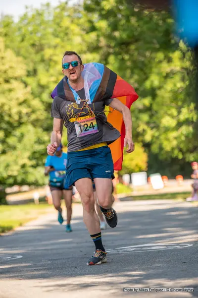 A photo from the 2023 Pride Run and Walk