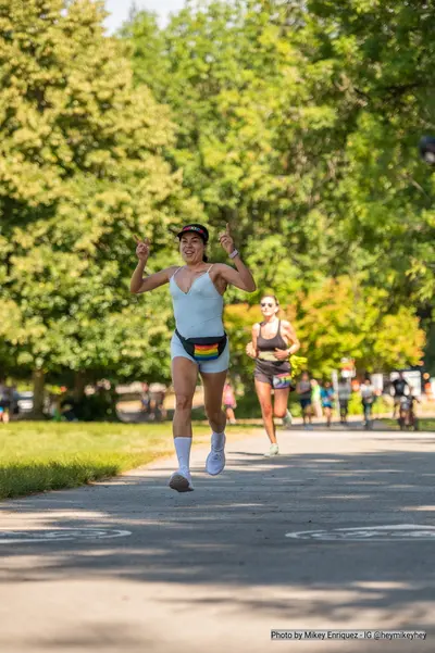 A photo from the 2023 Pride Run and Walk