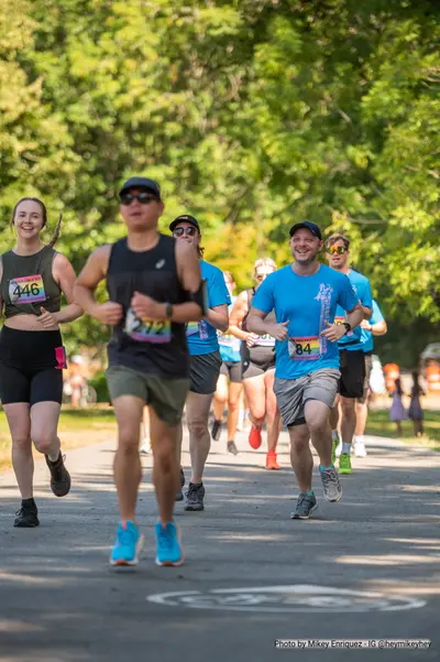 A photo from the 2023 Pride Run and Walk