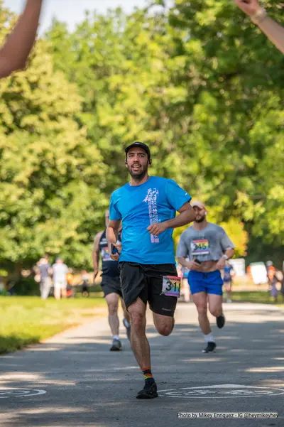 A photo from the 2023 Pride Run and Walk