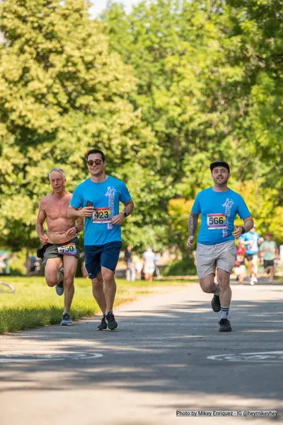 A photo from the 2023 Pride Run and Walk