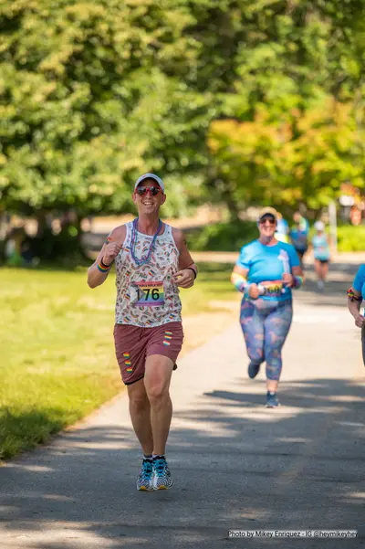 A photo from the 2023 Pride Run and Walk