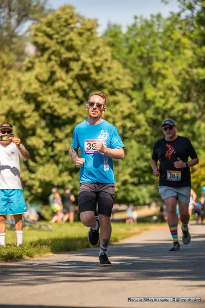 A photo from the 2023 Pride Run and Walk