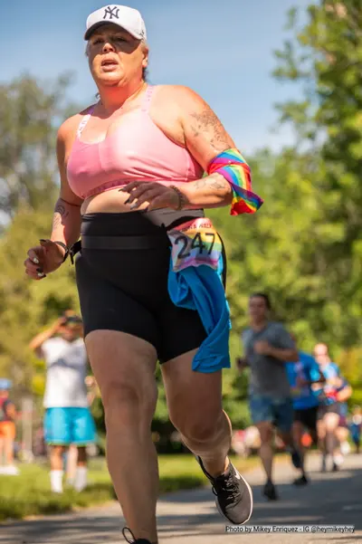 A photo from the 2023 Pride Run and Walk