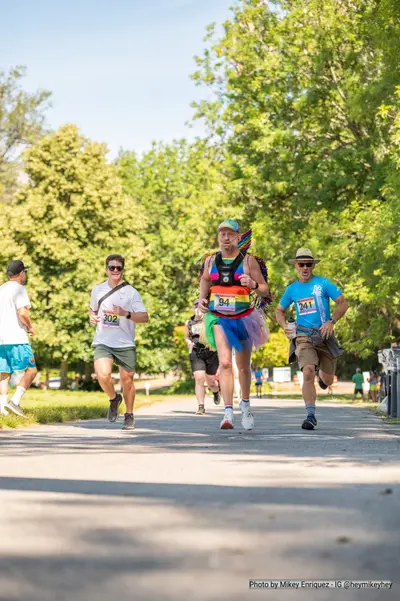 A photo from the 2023 Pride Run and Walk