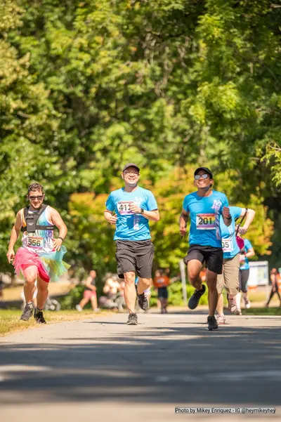 A photo from the 2023 Pride Run and Walk