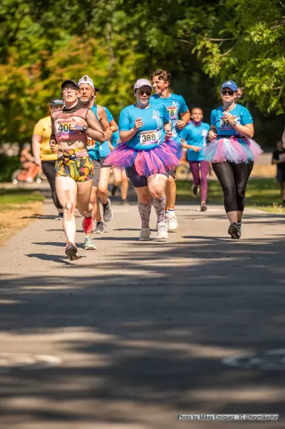 A photo from the 2023 Pride Run and Walk