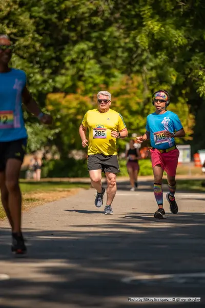 A photo from the 2023 Pride Run and Walk