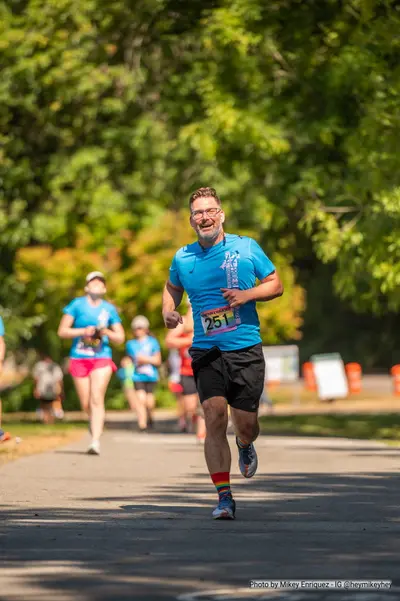 A photo from the 2023 Pride Run and Walk