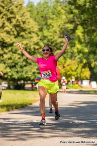 A photo from the 2023 Pride Run and Walk