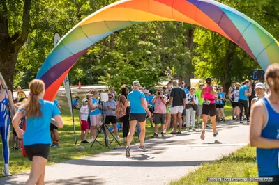 A photo from the 2023 Pride Run and Walk