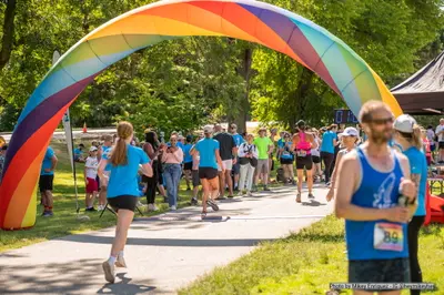 A photo from the 2023 Pride Run and Walk